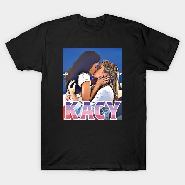 kacy once said you can kiss anyone you want T-Shirt by whatyouareisbeautiful